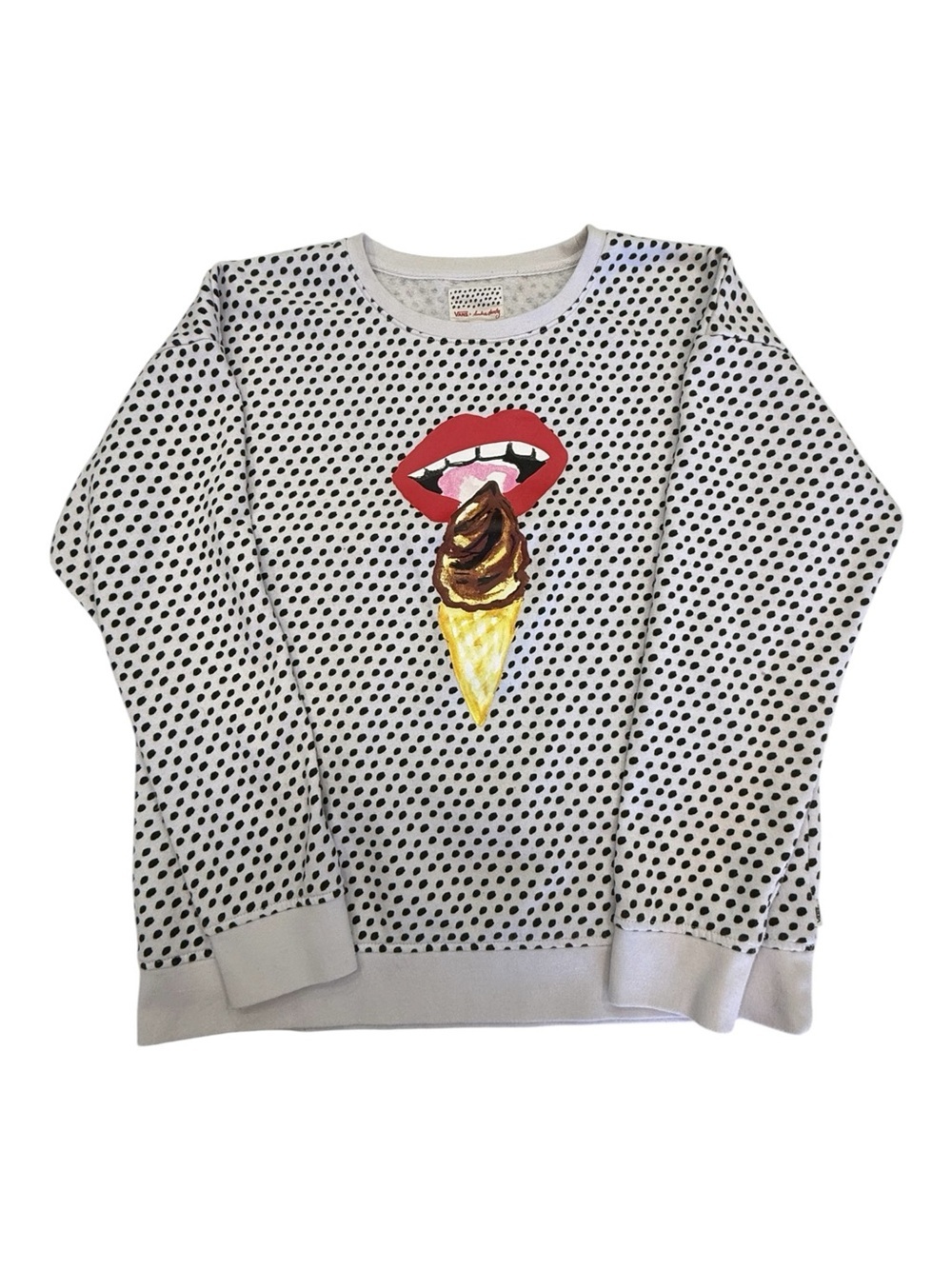 Vans Crewneck Graphic Sweatshirt Size M